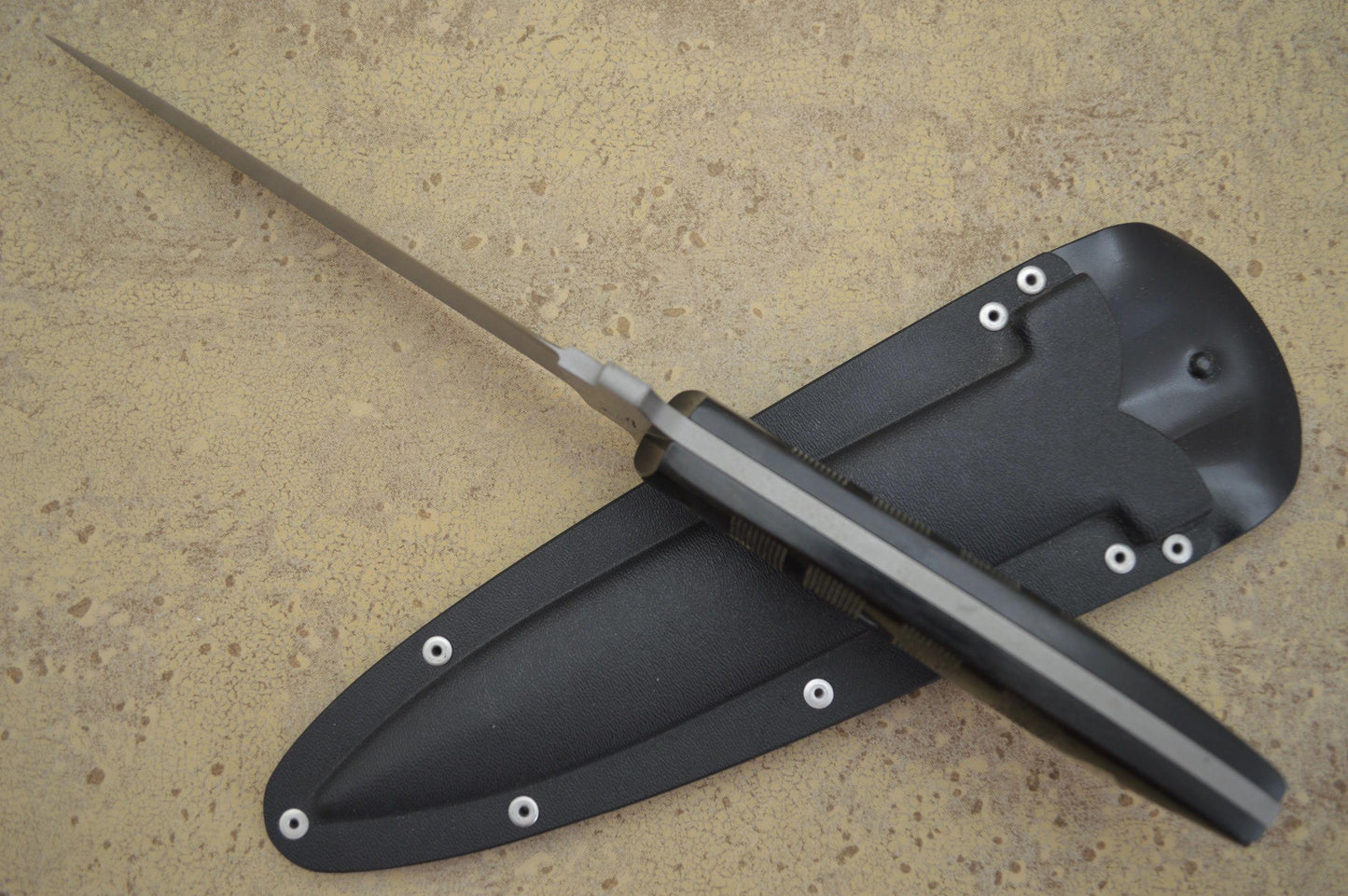 Kevin Hoffman Hollow Handle Survival Dagger, Kydex Sheath