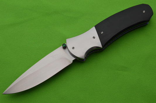 Thomas Vallotton Bolster Release D/A Liner-Lock Folding Knife