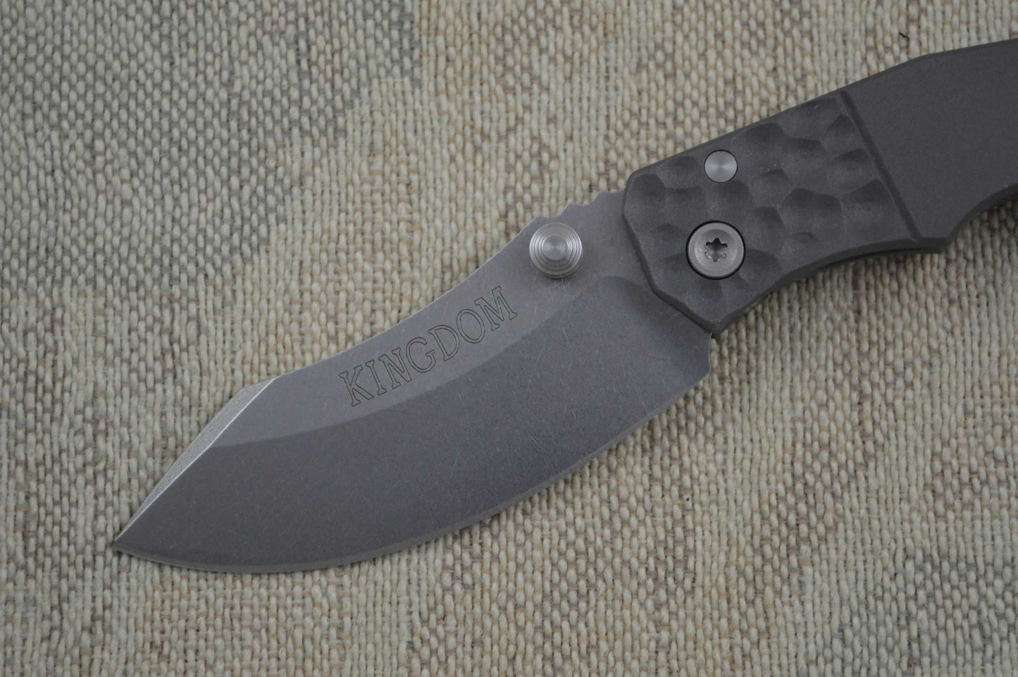 Kingdom Armory Mini-Samaritan Framelock Folder (SOLD)