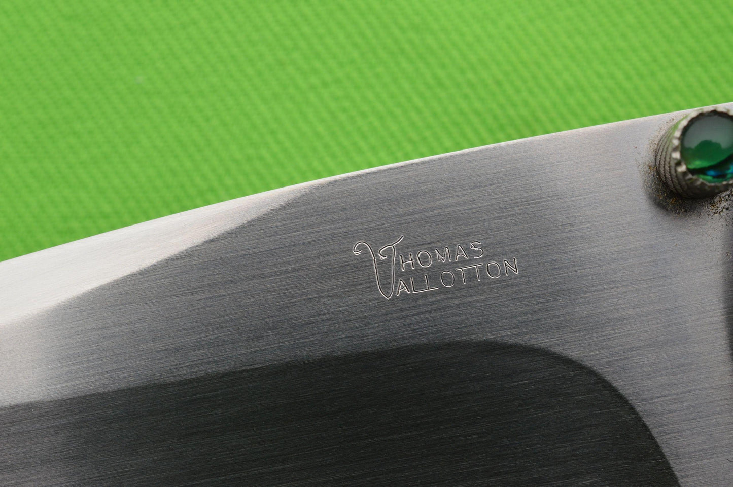 Thomas Vallotton Bolster Release D/A Liner-Lock Folding Knife