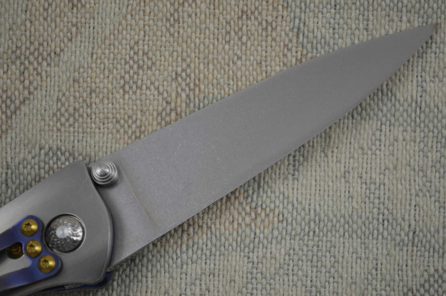 Allen Elishewitz Large Handmade Custom PHANTOM Folding Knife (SOLD)