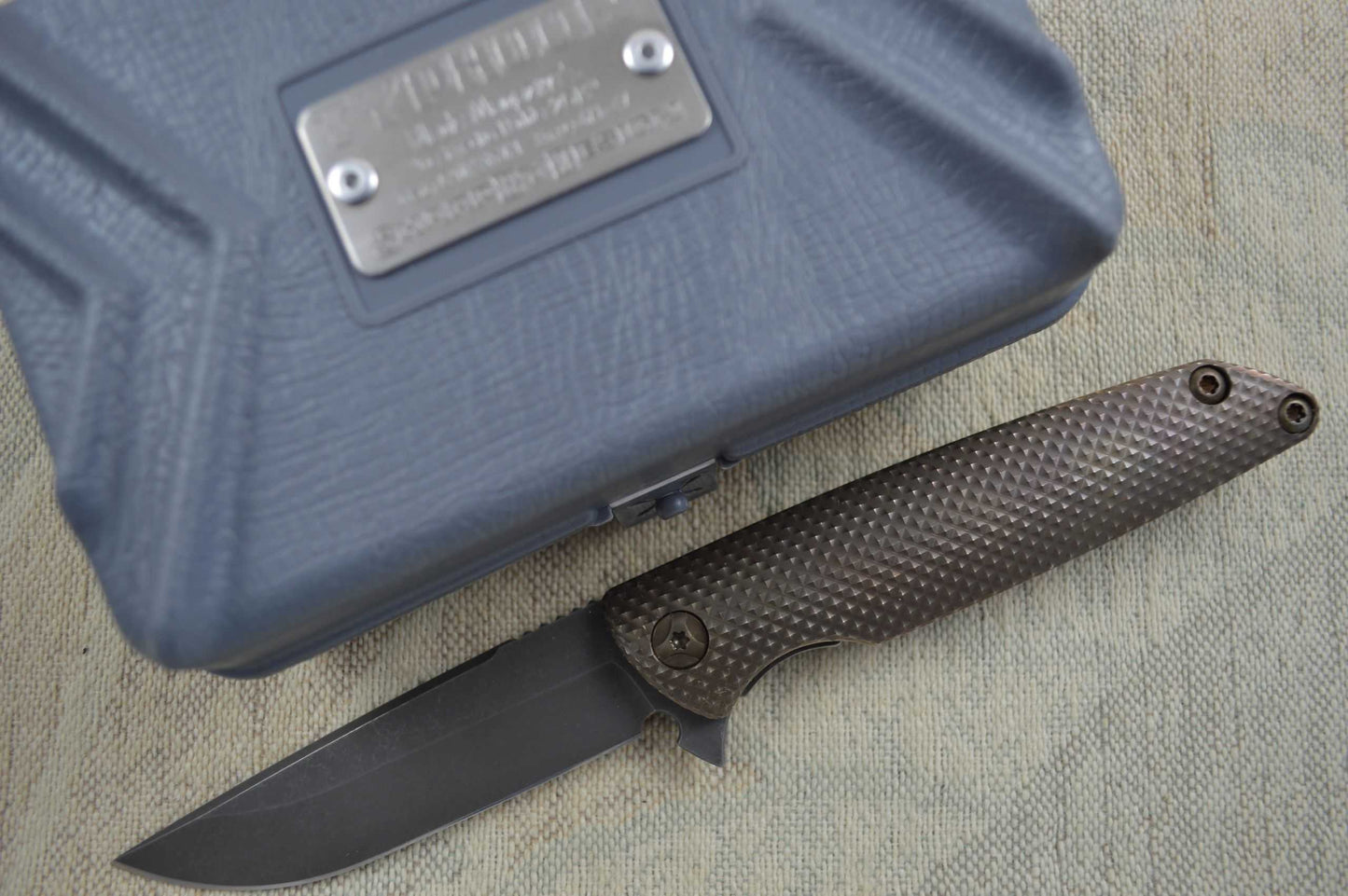 Brian Nadeau Typhoon Flipper "Best Tactical Folder" Blade Show 2014 (SOLD)