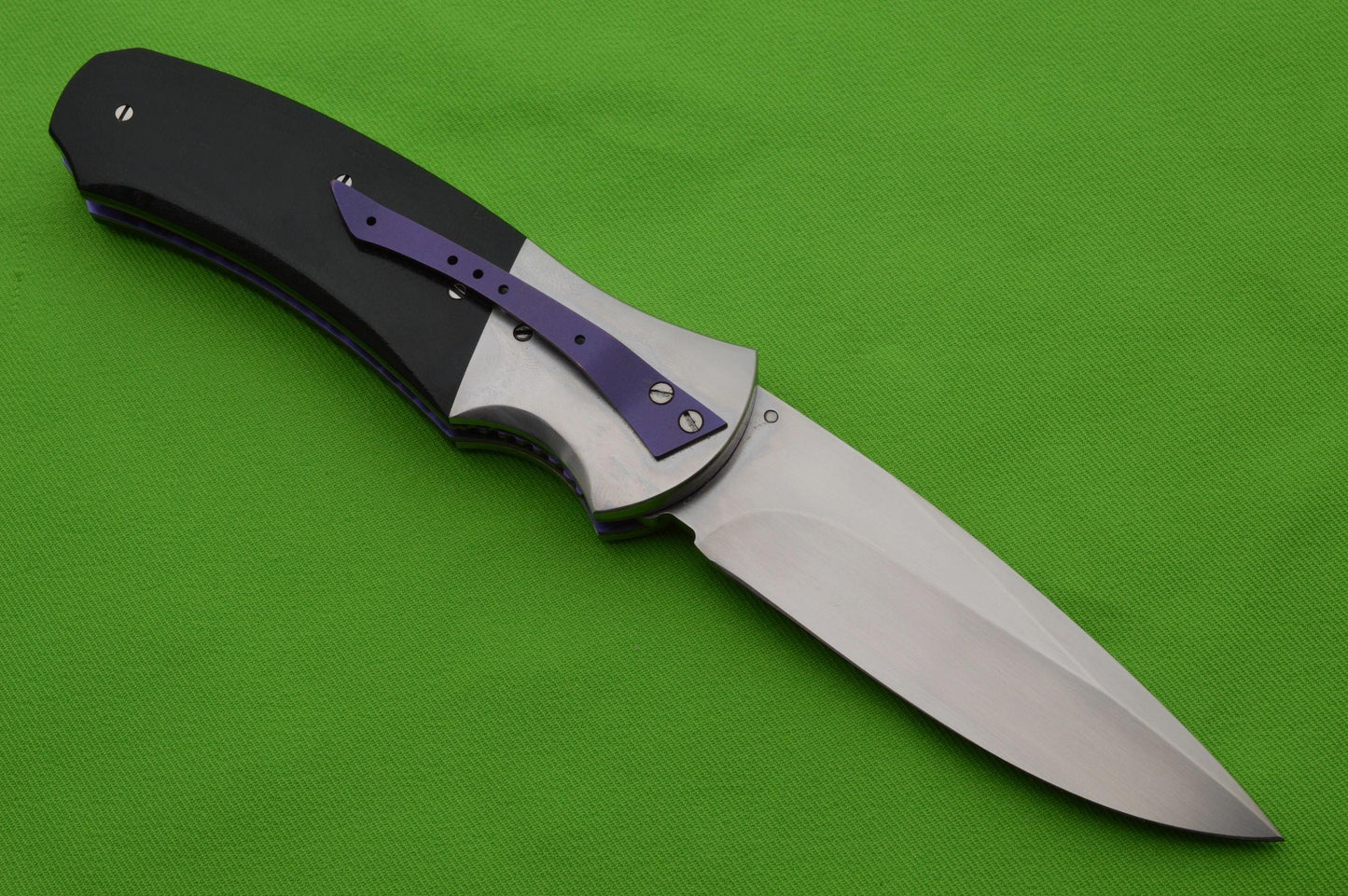 Thomas Vallotton Bolster Release D/A Liner-Lock Folding Knife